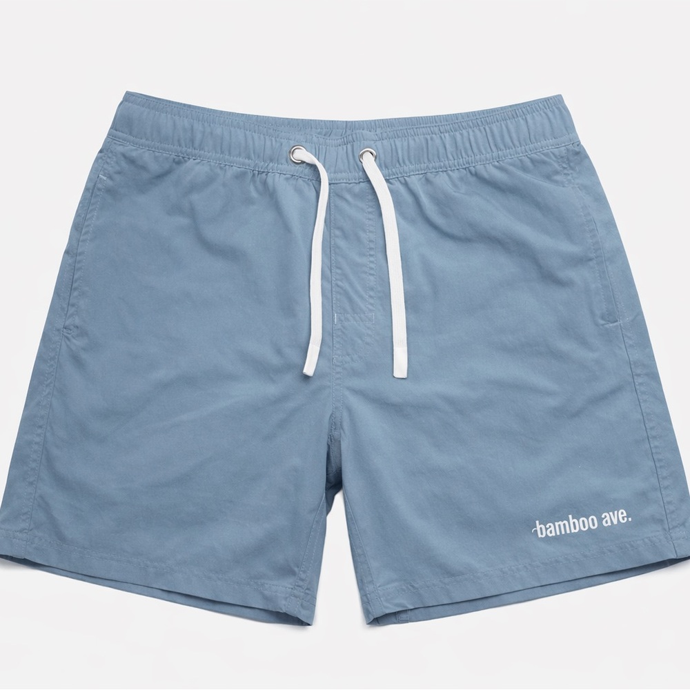 BAMBOO AVE Men's Sky Blue Shorts